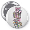 piggy pizza Pin-back button