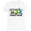 world peace Ladies Fitted T-Shirt