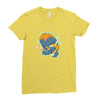charging Ladies Fitted T-Shirt