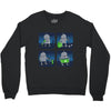 saving the world, one small step at a time Crewneck Sweatshirt
