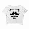 happy father's day Crop Top