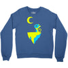 moon cat Crewneck Sweatshirt
