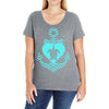 sea turtles Ladies Curvy T-Shirt