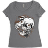 coffee addict Women's Triblend Scoop T-shirt
