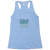 i like coffee Racerback Tank
