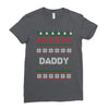 ugly christmas daddy Ladies Fitted T-Shirt