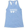 video games ruined my life funny Racerback Tank