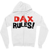 dax rules! Zipper Hoodie