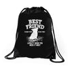 Best Friend Yorike Drawstring Bags