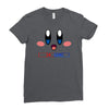 kirby gamer geek snes Ladies Fitted T-Shirt