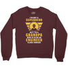 I'm Not a Superhero but I'm a Grandpa Who is Also an Engineer Crewneck Sweatshirt