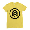 analog black new logo Ladies Fitted T-Shirt