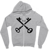 key Zipper Hoodie