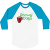 snowy days 3/4 Sleeve Shirt