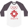 sarajevo 1984 84' olympic 3/4 Sleeve Shirt