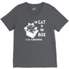 the cat in the box V-Neck Tee
