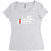 case ih farm center line Women's Triblend Scoop T-shirt