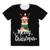 merry cristmas reindeer All Over Women's T-shirt