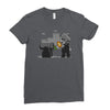 pacifist plumber Ladies Fitted T-Shirt