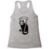 grim kitty Racerback Tank