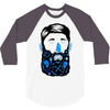pirate beard 3/4 Sleeve Shirt