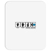 rock paper scissors hadouken Mousepad