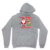 touch my elf christmas fun and naughty Unisex Hoodie
