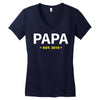 papa Women's V-Neck T-Shirt