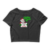 heapy new year funny santa claus christmas Crop Top