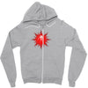 Sun God Ra Zipper Hoodie