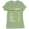 Leo Facts Zodiac Ladies Fitted T-Shirt