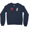listen to your conscience Crewneck Sweatshirt