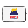 trump it like its hot Laptop sleeve