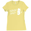 alright dave Ladies Fitted T-Shirt