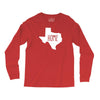 home texas outline Long Sleeve Shirts