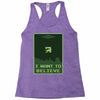 buried believer Racerback Tank