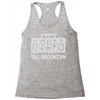 no sleep boombox Racerback Tank