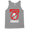 zombie  do not feed the zombies fun Tank Top