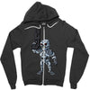 time traveling cyborg Zipper Hoodie