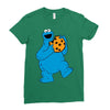 Cookie Monster Ladies Fitted T-Shirt