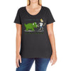 bring back dinosaurs Ladies Curvy T-Shirt