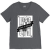 king and skull V-Neck Tee