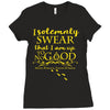 marauders map Ladies Fitted T-Shirt