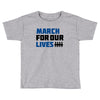 March For Our Lives Toddler T-shirt