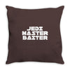 jedi master baiter Throw Pillow