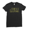 jedi master Ladies Fitted T-Shirt