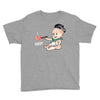Cute Baby Painter's Dad Love Youth Tee