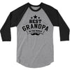 the best grandpa 3/4 Sleeve Shirt
