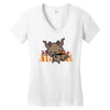 meowy krampus Women's V-Neck T-Shirt