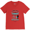 I Dont Need Therapy I Just Need Backpacking V-Neck Tee